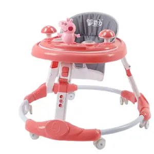 Marcheur d'apprentissage assis à debout de haute qualité Trotteur pour bébé pour enfants Roues de remplacement Trotteur pour bébé