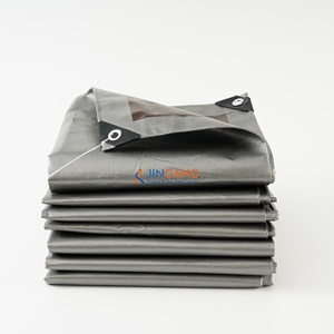 Bâches imperméables en tissu enduit <span class=keywords><strong>de</strong></span> PE, fabriquées en Chine, en rouleau, pour couvrir les camions et les tentes - Product Image 2