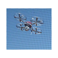 Filet anti-drone en nylon/PE/polyester pour drone, véhicule aérien sans pilote, filet de sécurité anti-drone
