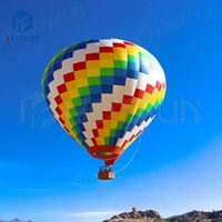 Boule gonflable de ballon au sol d'air chaud de la publicité pour la montgolfière gonflable d'hélium de décoration
