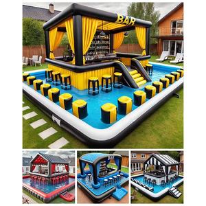 <span class=keywords><strong>Piscine</strong></span> gonflable flottante pour l'eau, idéale pour les fêtes en plein air, dans le jardin ou la cour, en PVC de qualité commerciale, pour adultes et enfants - Product Image 4