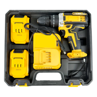 Tournevis à main 21V en usine Outil électrique Perceuses sans fil Batterie au lithium-ion Perçage rapide efficace Perceuse à percussion sans fil