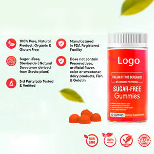 Смесь цитрусовых бергамотов без сахара, экстракт 25:1, мармелай для снижения уровня холестерина с помощью сосновой коры - Product Image 6