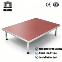 Fournisseur Fabricant 	 Scènes modulaires portables en aluminium pour événements, plateformes de scène amovibles pour mariages et concerts
