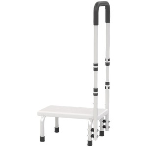 <b>Bamboo</b> Kitchen Learning Helper Step <b>Stool</b> with Chalkboard Desk Table and Chair Toddler Tower for Kids - Product Image 1