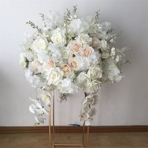 <span class=keywords><strong>YR</strong></span> 2101 sfera di fiori artificiali floreali rosa per la decorazione di nozze, centrotavola di fiori di ciliegio per la tavola di nozze - Product Image 4