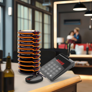 Chất lượng cao không dây nhà hàng máy nhắn tin hệ thống Coaster buzzer cho tòa án thực phẩm Xe tải quán cà phê Nhà thờ phòng khám Hệ thống gọi điện thoại - Product Image 2