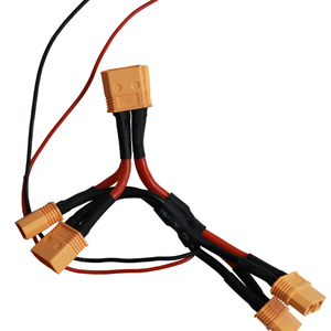 สายควบคุม XT30กำหนดได้เองสายเคเบิลแปลงสัญญาณเร็วสายเชื่อมต่อแบตเตอรี่ลิเธียมแบบเสียบปลั๊กสายควบคุมสายไฟโดรน - Product Image 2
