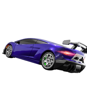 Mới đến 1/43 dễ dàng sử dụng ánh sáng lên con quay hồi chuyển RC đua Rally Xe mô hình đồ chơi cho trẻ em điều khiển từ xa trôi xe - Product Image 1