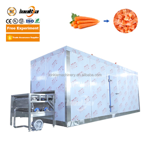 Máy đông lạnh liên tục IQF dạng đường hầm cho rau củ quả, cà rốt, cà chua, khoai tây chiên, dây chuyền đông lạnh nhanh IQF - Product Image 2