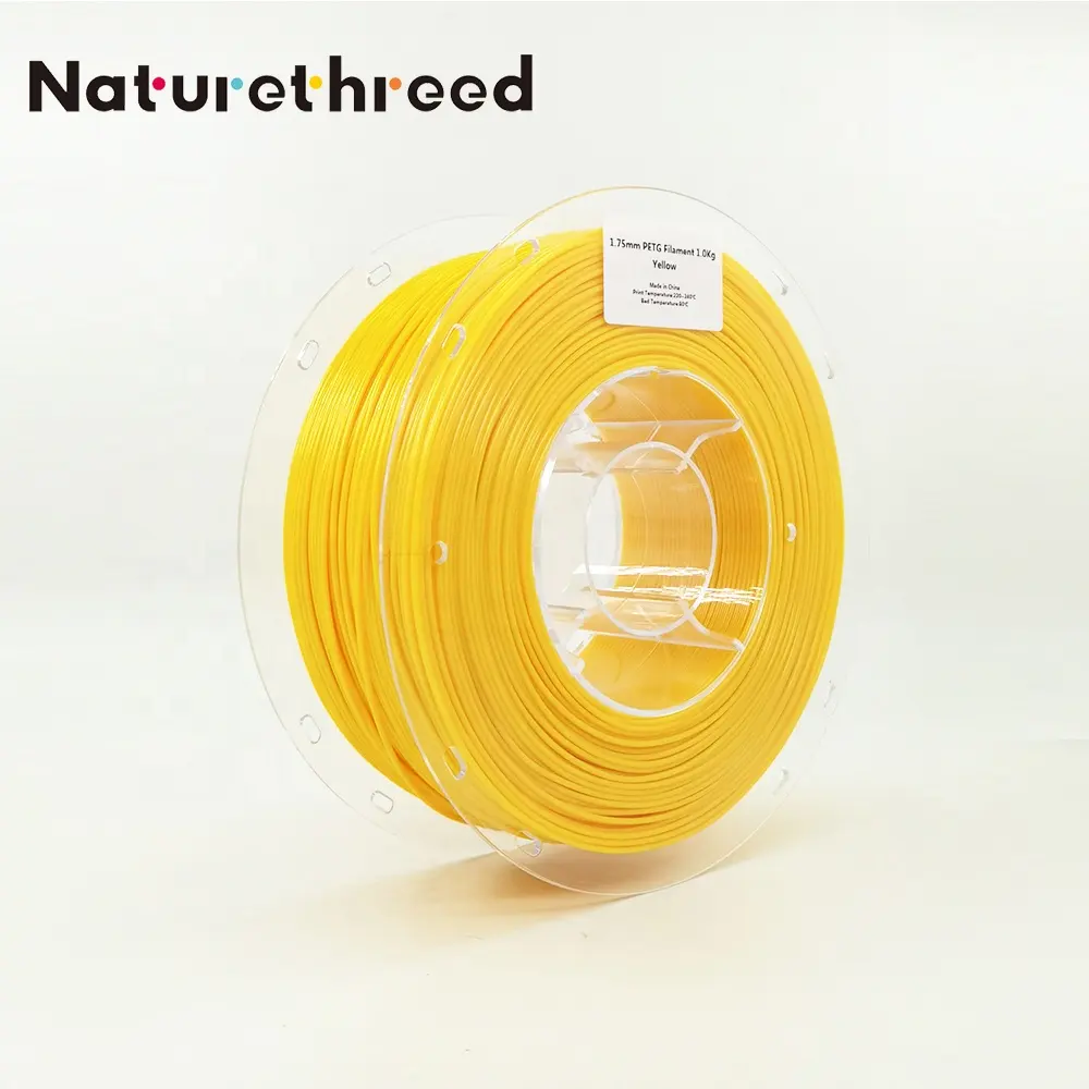 Nature3D Professional Factory 3D printer 1.75mm filament PETG PLA ABS Filament for 3d printing Yellow