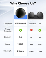 Localizador de Doble Sistema, Compatible con Apple Find My y Google Find Hub, Localiza tus Objetos en Cualquier Momento.