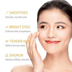 Bolsas de ojos <span class=keywords><strong>antiarrugas</strong></span> para quitar ojeras, <span class=keywords><strong>crema</strong></span> de ojos rosa y dorado, marca privada - Product Image 3