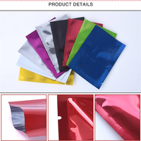 Sac en aluminium étanche à l'humidité scellé au dos au laser d'animation personnalisée pour jeux de cartes et emballage Labubu (plastique Mylar)