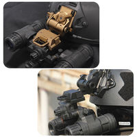 Support de casque tactique en métal L4G24 pour lunette de vision nocturne CNC pour PVS 15 18 31 GPNVG18