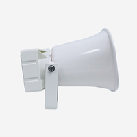 Sistema de megafonía IP de 30W SIP 2.0 On-vif, altavoz IP para exteriores, resistente al agua IP65, bocina metálica, entrada de audio local, conexión WiFi, PoE