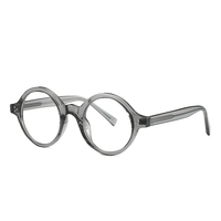 Lunettes de soleil rétro tendance vintage 2026 pour femmes, verres circulaires colorés UV400, monture noire