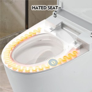Fabrika doğrudan tedarikçisi ısıtmalı koltuk akıllı tuvalet otomatik floş özel commode ticari modern toilette japonaise klozet - Product Image 6