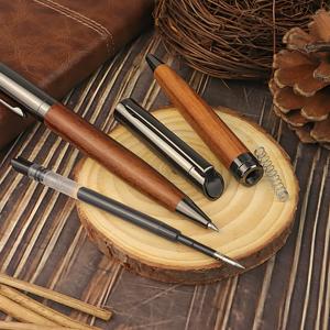 Sang Trọng Quà Tặng Doanh Nghiệp Bút Bi Văn Phòng Bằng Văn Bản Thân Thiện Với Môi Bằng Gỗ Bút Bi Thiết Lập Với Biểu Tượng Tùy Chỉnh Quà Tặng Bút - Product Image 3