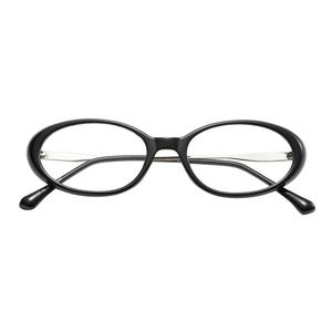 Qianai – monture de lunettes ovales pour femmes, Anti-lumière bleue, protection UV, taille moyenne, lentille en ac, Style rétro - Product Image 2