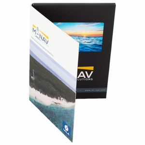 7 màn hình LCD thẻ cuốn sách đám cưới 10 inch hộp trình bày video Brochure - Product Image 3