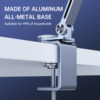 FEIXIANG Usine X62 Portable Multi-Angle Réglable Universel Tablette Support En Alliage D'aluminium