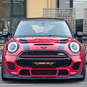 Divisor de labio delantero de fibra de carbono estilo AG para <span class=keywords><strong>MINI</strong></span> JCW F55 F56 F57 Kit de carrocería de barbilla delantera - Product Image 2