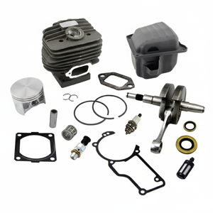 Kit Cilindro Big Bore 56mm, Pistone, Fasce Elastiche, Albero Motore, Marmitta, Guarnizione Carter, Valvola di Decompressione, Candela - Ricambi Motore per Macchinari - Product Image 2