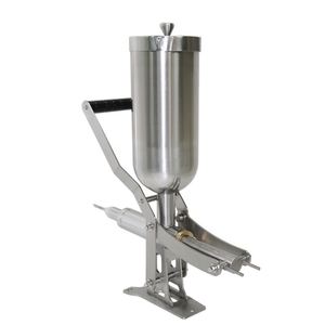 Petite machine manuelle de remplissage de beurre de cacahuète et de confiture au chocolat pour boulangerie, idéale pour les churros, les beignets, la crème glacée et divers ingrédients laitiers - Product Image 6