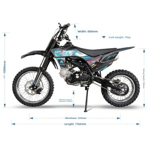 Motocross miniature personnalisée à essence, moto tout-terrain OEM - Product Image 2