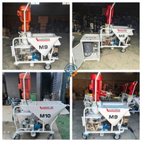 Mesin Semprot Mortar Semen Putty Kecil, Mesin Robot Mortar Listrik, Mesin Semprot Mortar Gypsum China
