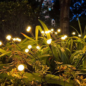 Luce stradale cortile lucciola solare lampada da giardino impermeabile a energia solare lucciola luci ondeggianti nella brezza - Product Image 6