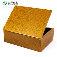Tiroir de boîte-cadeau en bois personnalisé boîte de bonbons de luxe pour le Ramadan emballage de cadeau en chocolat cookie dates du Moyen-Orient