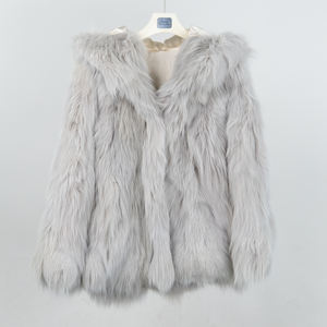 NAFA Venta al por mayor para mujer Hight Street con capucha Real Fox <span class=keywords><strong>Fur</strong></span> Coat para invierno Mal tiempo - Product Image 1