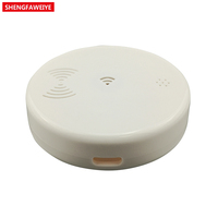 Boîtier de répéteur infrarouge circulaire en plastique ABS personnalisable 60*16,5 mm, contrôleur vocal, instrument électronique, IP54, anti-poussière