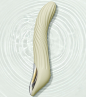 Vibrador de Silicona Multifrecuencia Recargable por USB, Impermeable IPX6, Ecológico, para el Punto G Femenino, Autodefensa, Inserción en Espiral