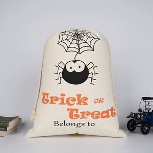 Bolsa de Cuerda para Dulces de Halloween, Bolsa de Regalo para Niños, Bolsa de Almacenamiento de Dulces para Fiestas de Halloween - Product Image 1