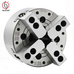 <span class=keywords><strong>Mandrin</strong></span> de tour CNC pneumatique/hydraulique SB4K06 à <span class=keywords><strong>4</strong></span> <span class=keywords><strong>mors</strong></span>, <span class=keywords><strong>mandrin</strong></span> de puissance à trou traversant, <span class=keywords><strong>mandrin</strong></span> hydraulique de 6 pouces - Product Image 1