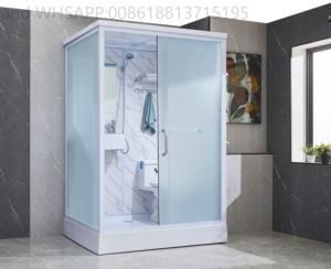Kit <span class=keywords><strong>de</strong></span> <span class=keywords><strong>douche</strong></span> avec base et accessoires Portes en verre complètes avec cadre - Product Image 5