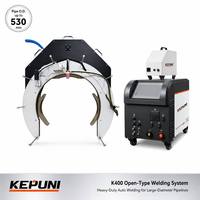 Mesin Las Pipa On-Site Diameter Besar OD 530mm Tipe Terbuka Orbital Bersertifikasi CE ISO