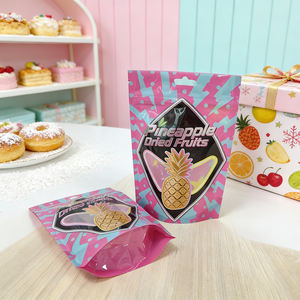 Bolsa de Plástico Laminada con Capa de Película Táctil con Impresión en Relieve, Embalaje de Grado Alimenticio para Refrigerios, Frutos Secos, Bolsa de Mylar con Logotipo - Product Image 3