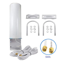 Antennes de téléphone portable MIMO LTE longue portée extérieure 62*230MM 20KM Acheter routeur externe sans fil 5G 3G 4G Wifi Omni Vertical