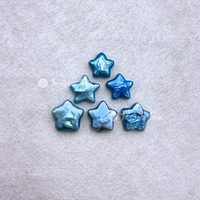 Perles de culture d'eau douce naturelles en forme d'étoile, de 4 à 6 mm, colorées, en vrac, de la marque Muses Jewels, avec une grande réduction.