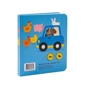 Livre sonore Noisy Baby Little Blue Truck avec interrupteur marche/arrêt (20 cm) - Édition éducative <span class=keywords><strong>pour</strong></span> bébés (7-12 <span class=keywords><strong>mois</strong></span>) - Product Image 4