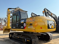 Excavatrice sur chenilles hydraulique Caterpillar 320D2L d'occasion en excellent état, meilleur prix, chenilles longues, CAT 320D2L