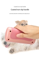 Brosse à poils d'animaux courbée en plastique pour chien et chat, outil de toilettage pour animaux, outil de dépoussiérage pour tapis, canapé et meubles