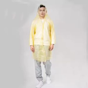 批发一次性成人聚乙烯雨披全身透明漂流音乐会内衬加厚防水便携雨淋旅行 - Product Image 5