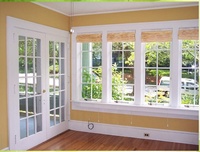 Fenêtres en PVC en forme d'arche, fenêtres fixes rondes en UPVC, design personnalisé, double vitrage, fenêtre décorative en verre, maison moderne