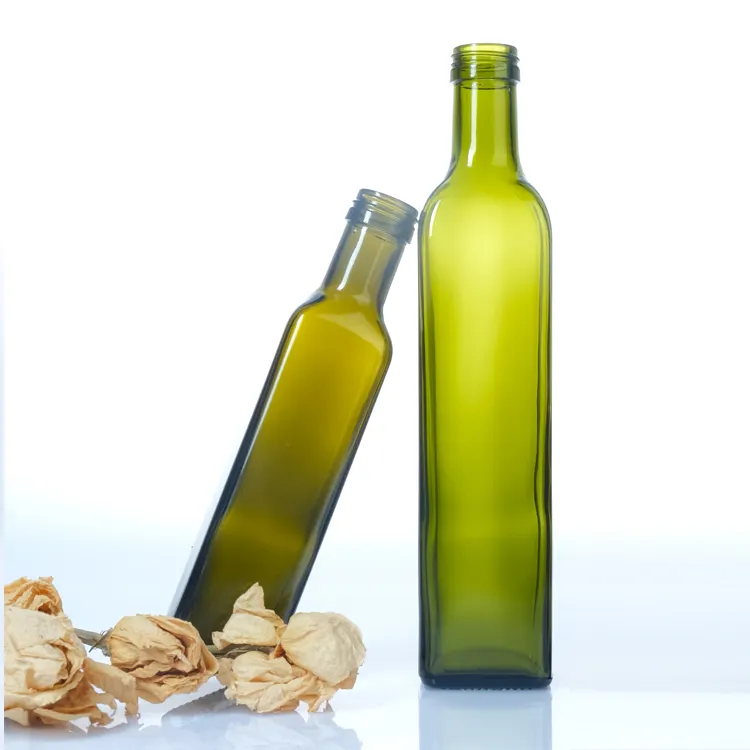 Hochwertiges Made in Italy kaltgepresstes Entsafter Extra Virgin Olivenöl 250 ml Flasche Glas für Kochen