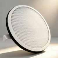 Filter Saluran Udara Komposit HEPA & Karbon Aktif 194*20cm, 220V, Menghilangkan Kabut, Debu, Formaldehida & Bau